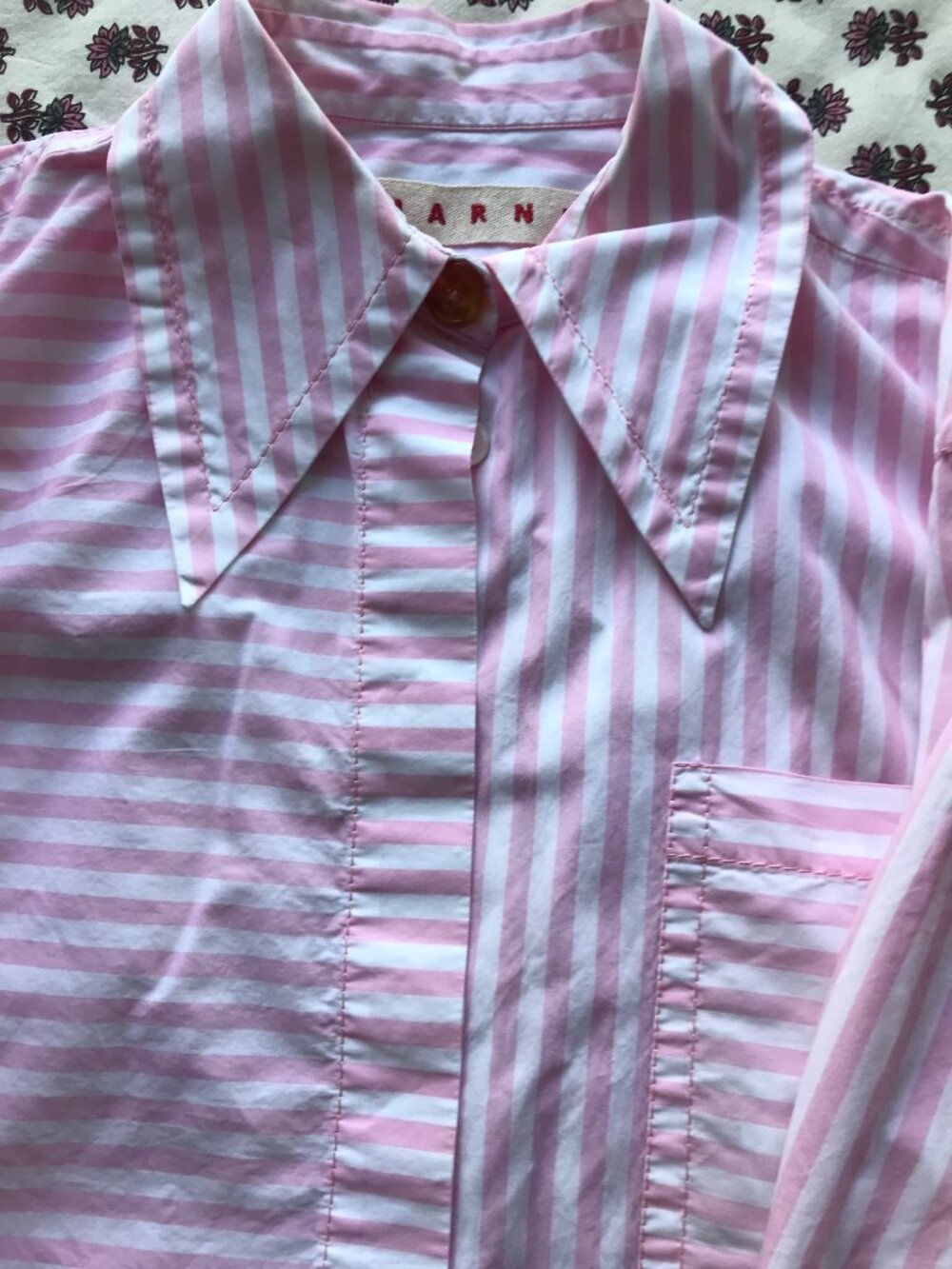 Marnie Cotton Shirt with Big Buttons